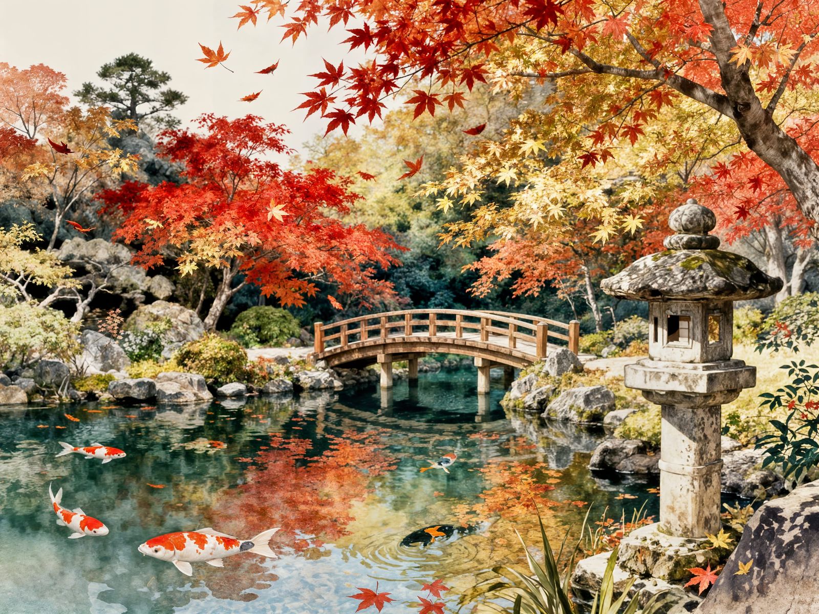 Autumn water  by @Gideon van Zyl