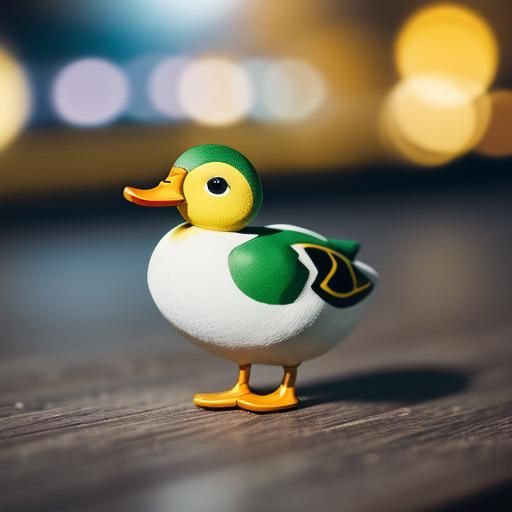 Duck in space