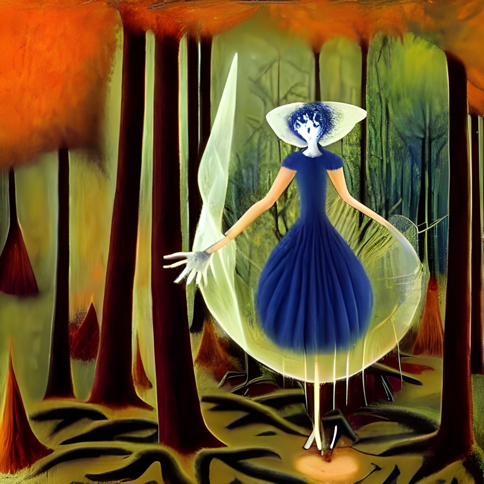A fairy dandelion