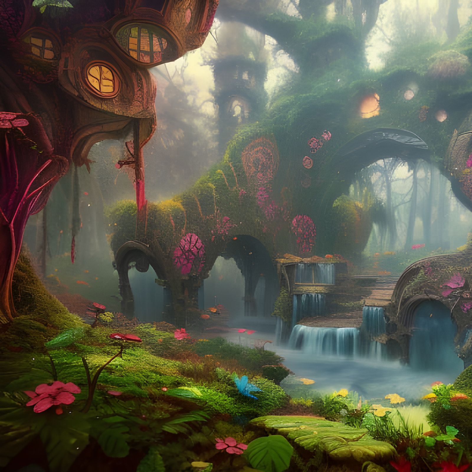 Overgrown fairy land