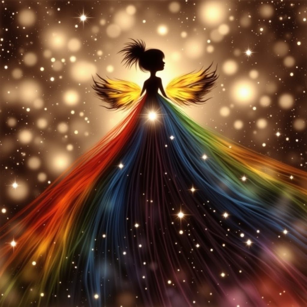 <lora:Mythic Draw:1.0>  Water color, alcohol inks, go fly  on starry night, Van Gogh,Kids Crayon drawings ,surreal child's drawing , rayogra...