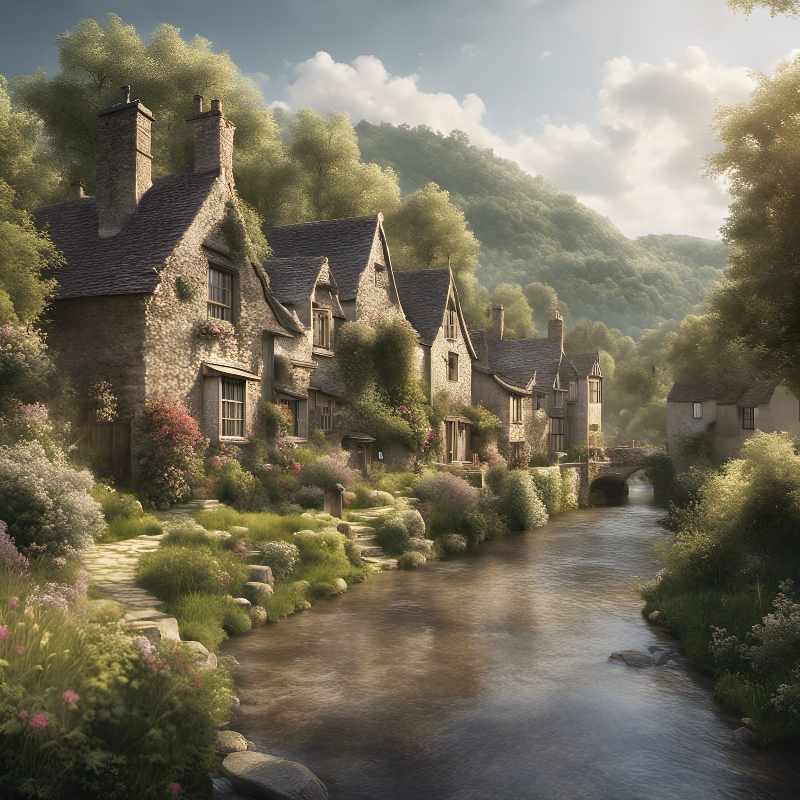 Meanwhile, in the Cotswolds.