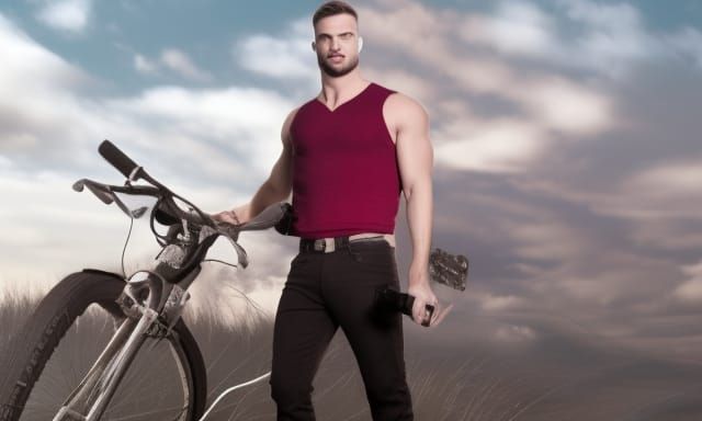 masculine manly man