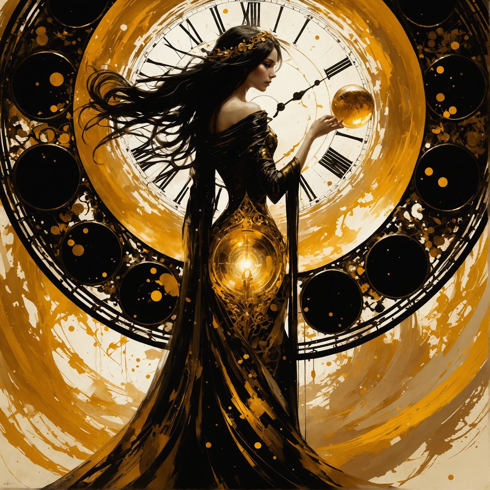 through the hourglass - time in love