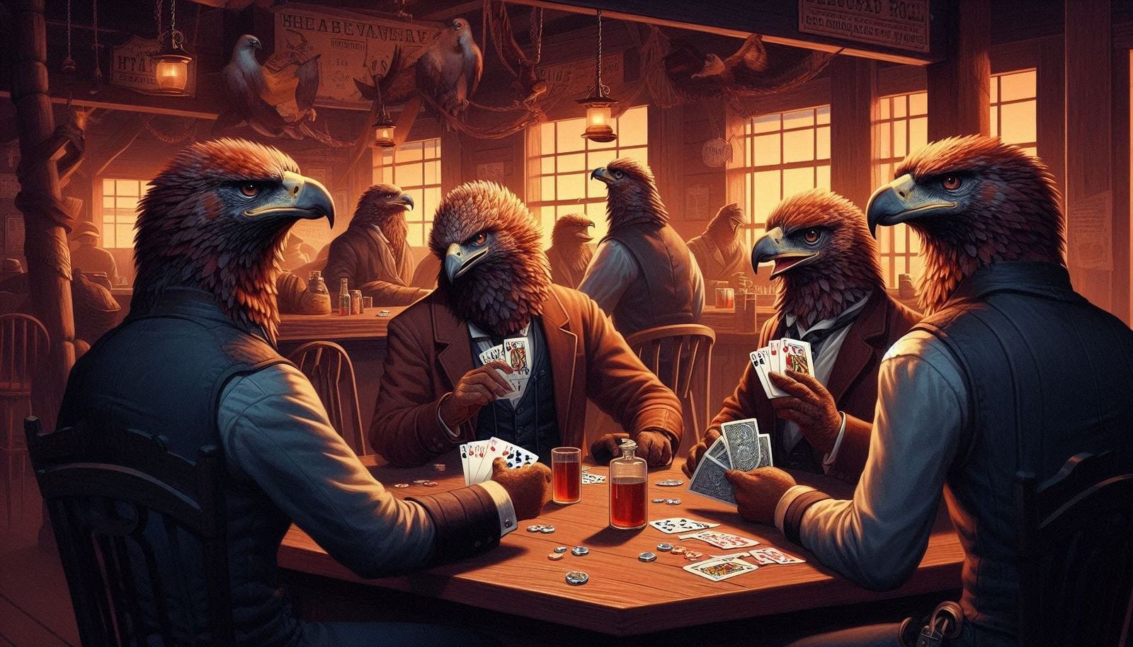 Buzzard poker