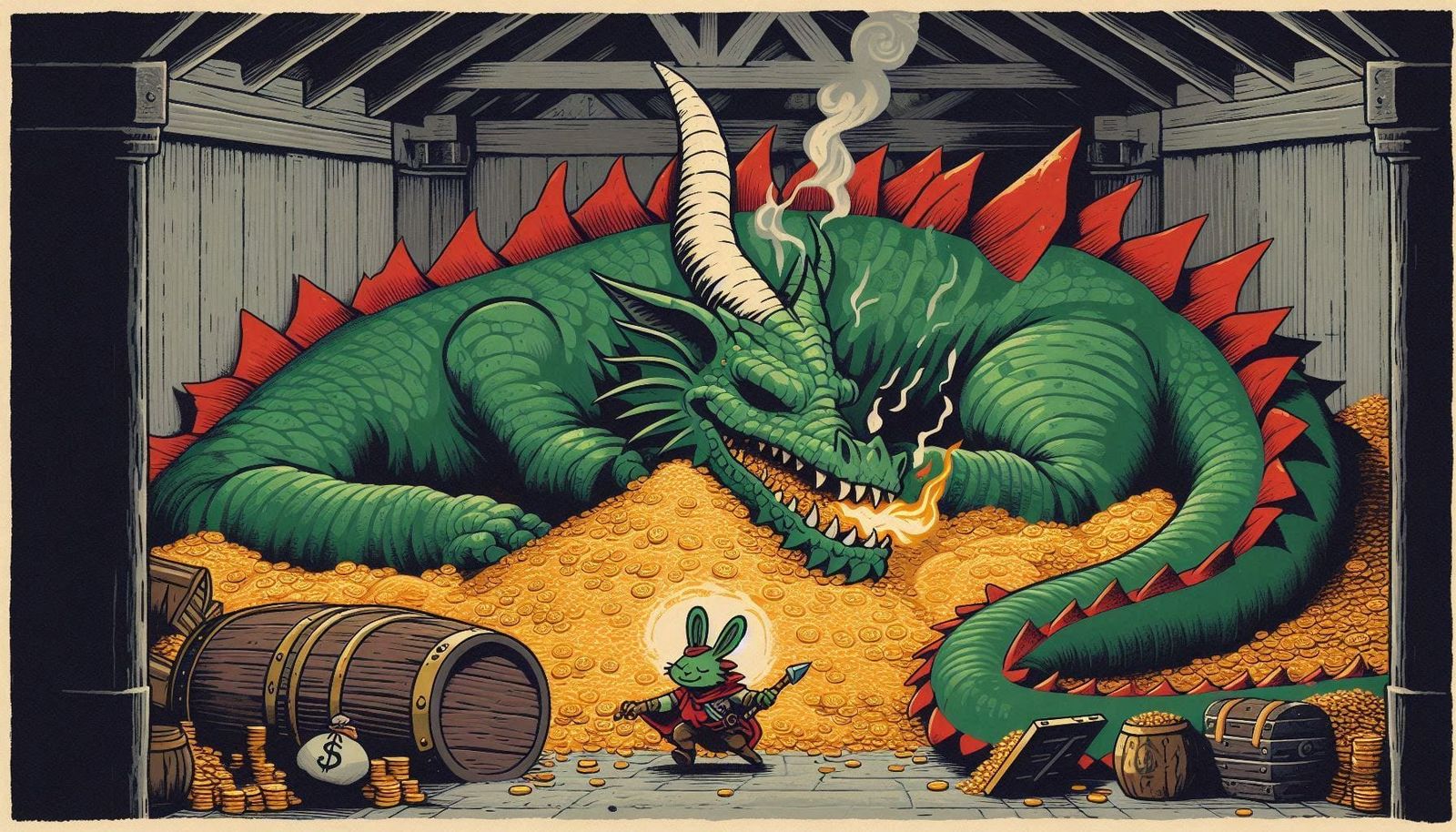 32 DRAGON HOARD AND THE HARENGON