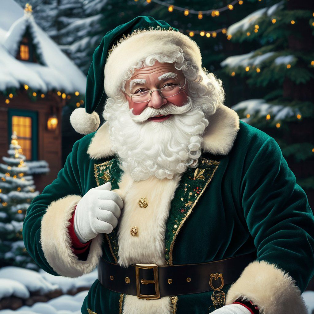 Green Santa