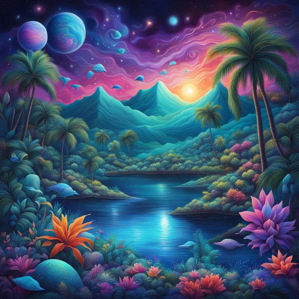 Psychedelic Lagoon