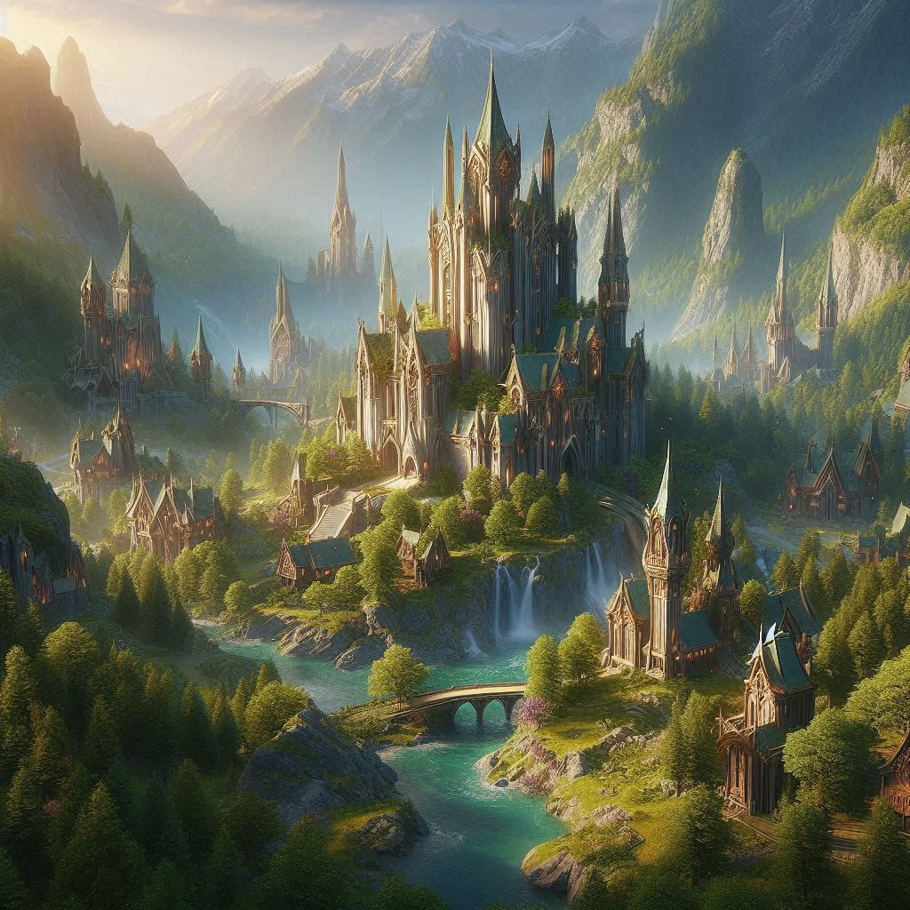 The Elven City of Merondil