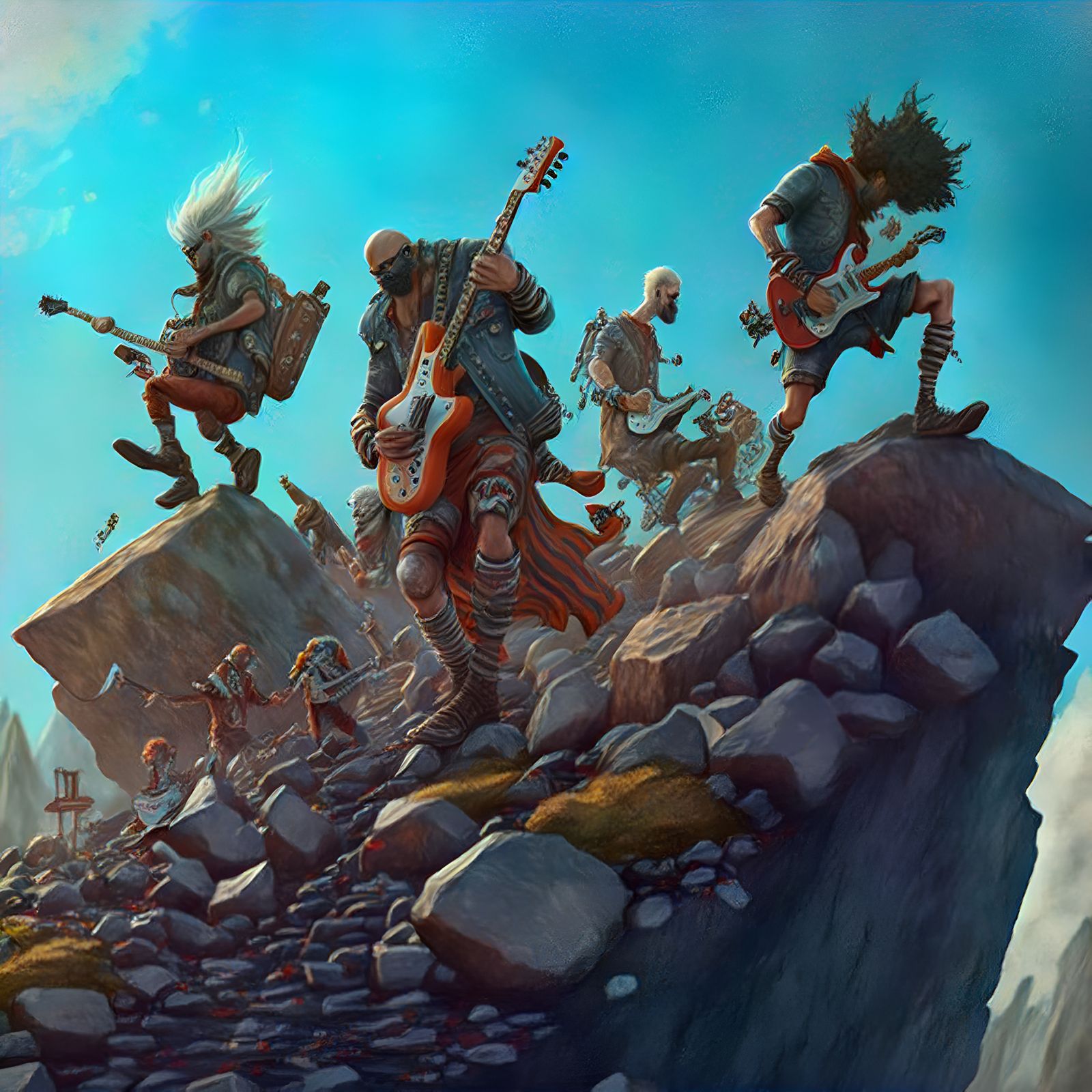 Midjourney: ROCK ON FOREVER!
