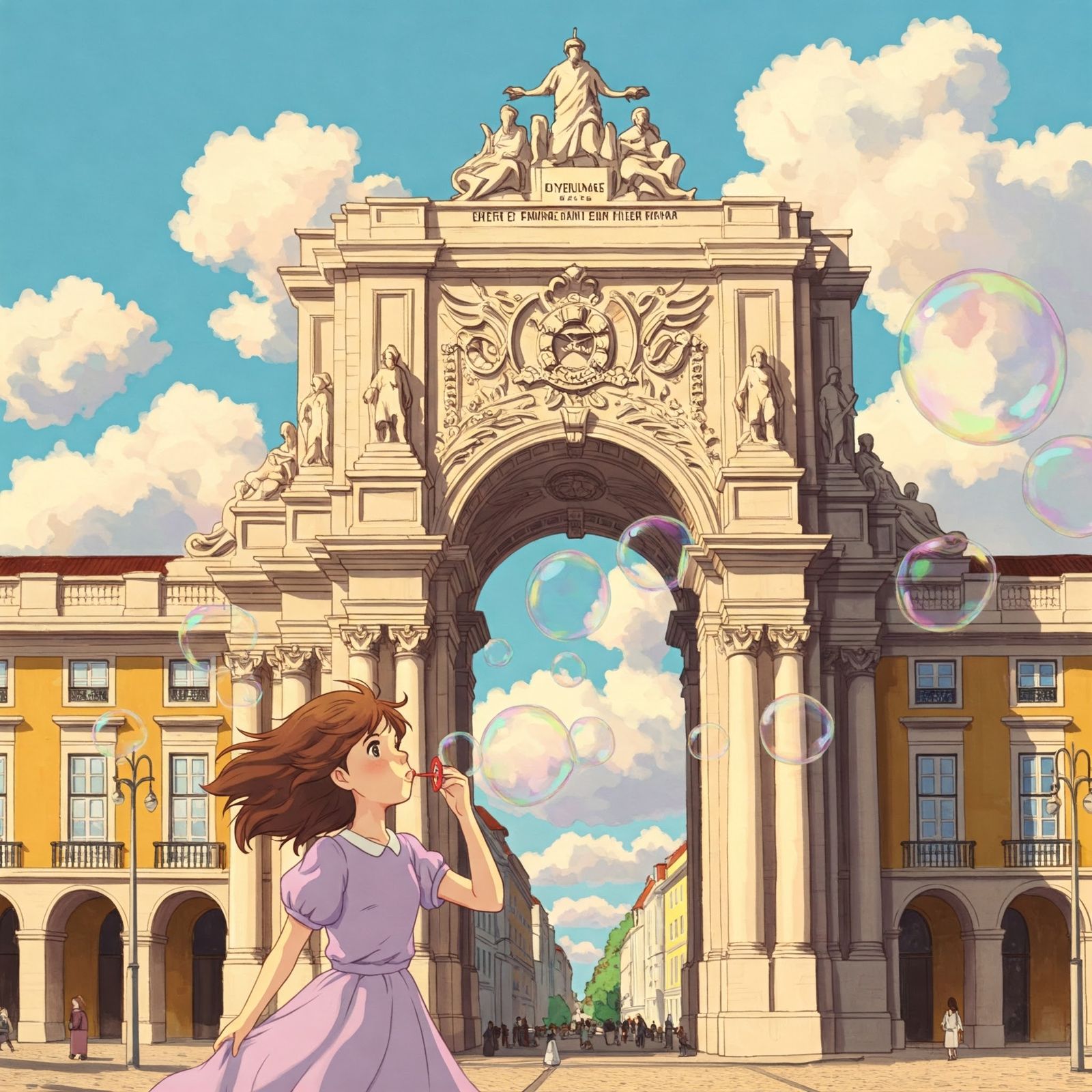 "Childhood Dreams in Lisbon"