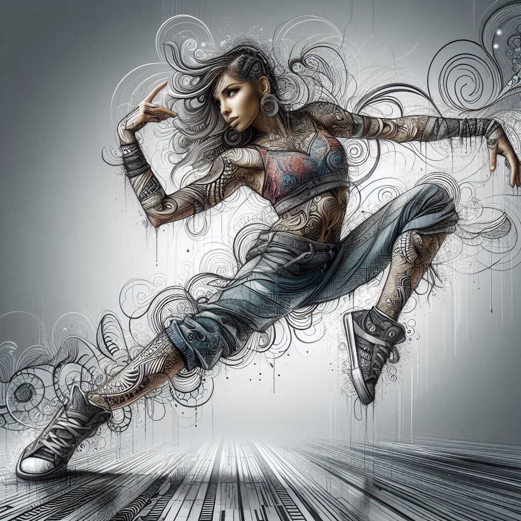 She has Strength in her Moves