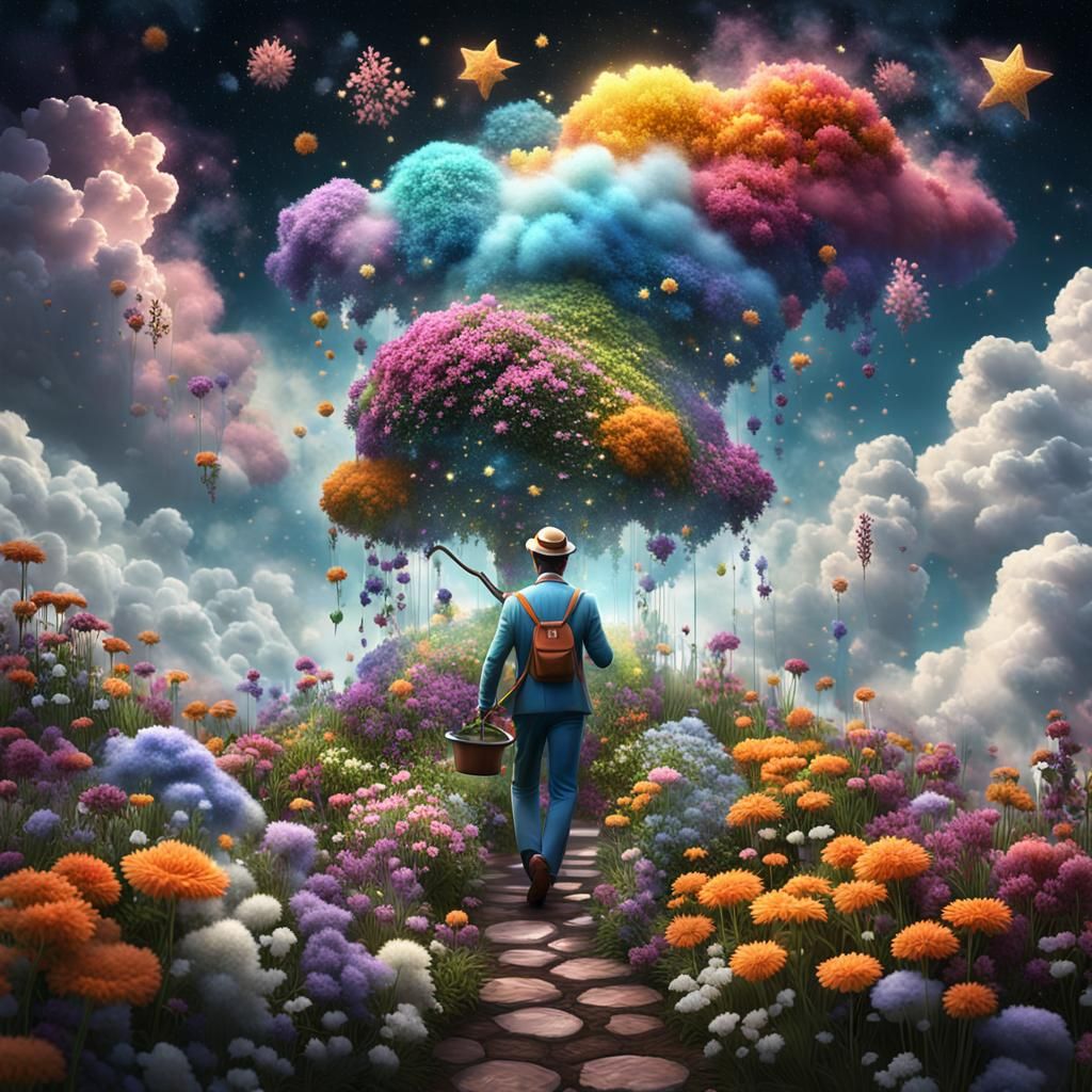 Dream Gardener  by @Olena the Beautiful