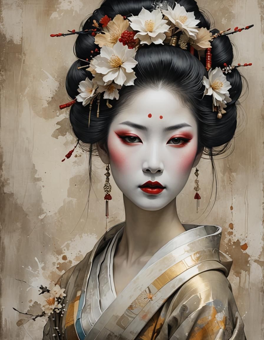 Portrait of a Geisha