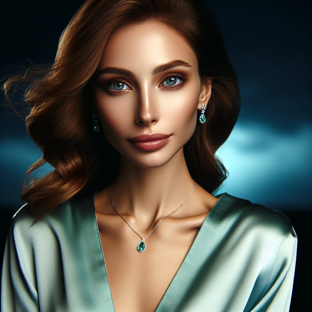 a exceptionaly beautiful lady