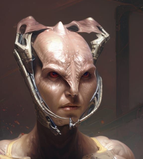 Alien warrior of Ka-Janni