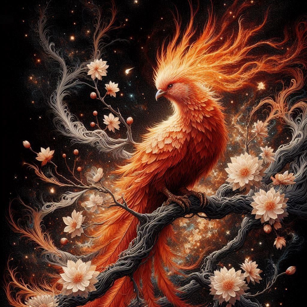 firey Pheonix  by @Spearmint