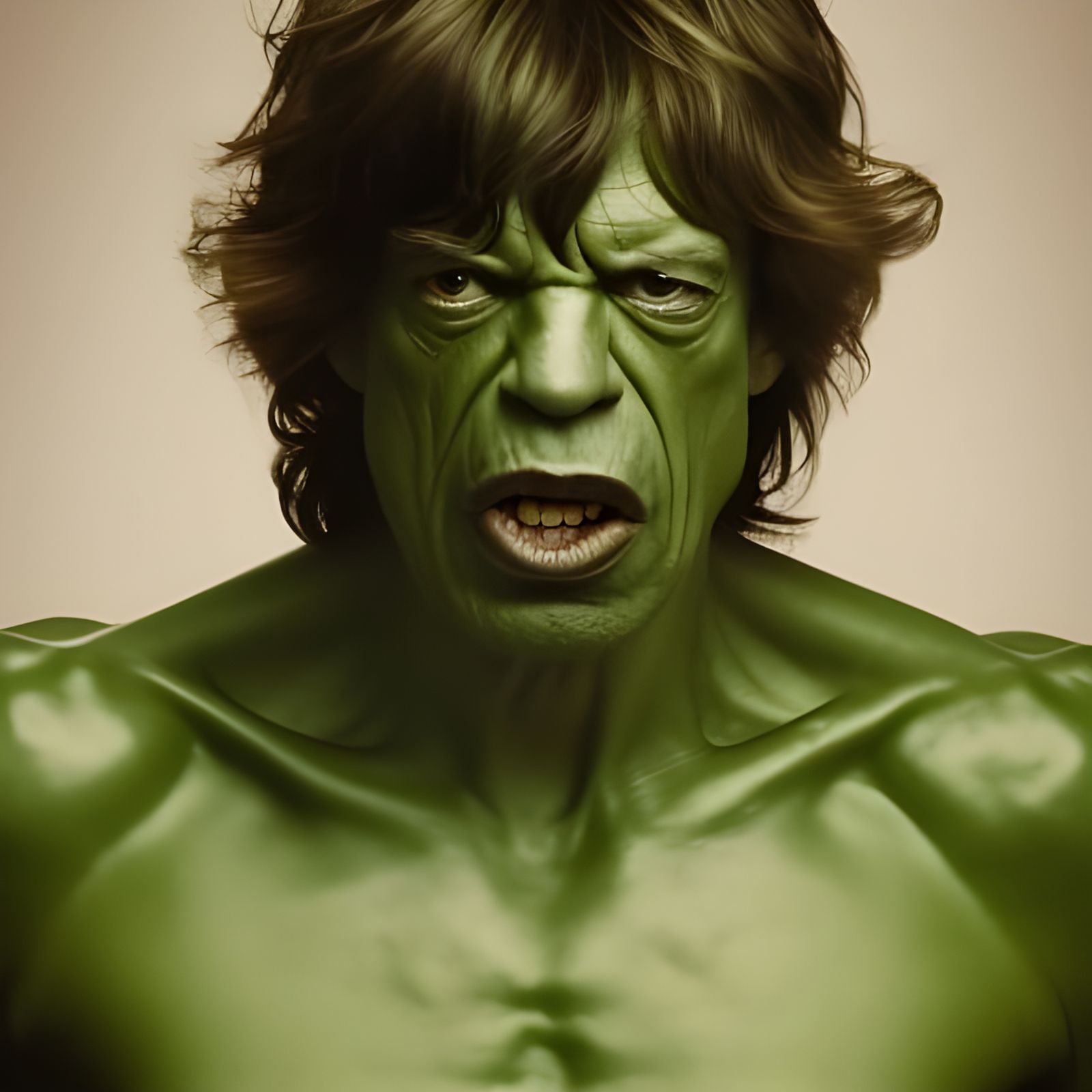 mick jagger ist hulk