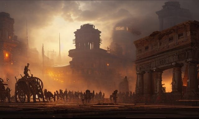 Steampunk Roman Empire