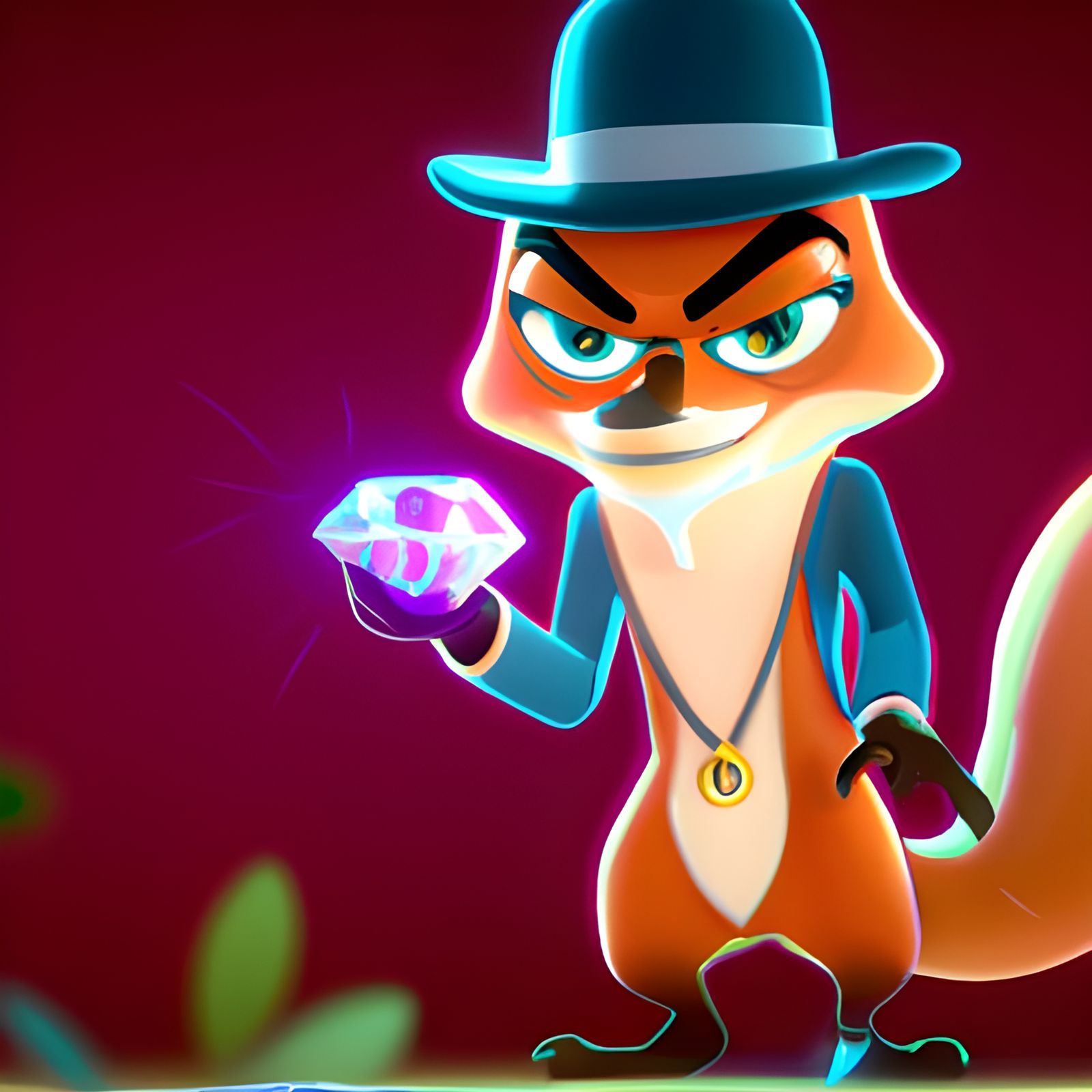 Mischievous Fox