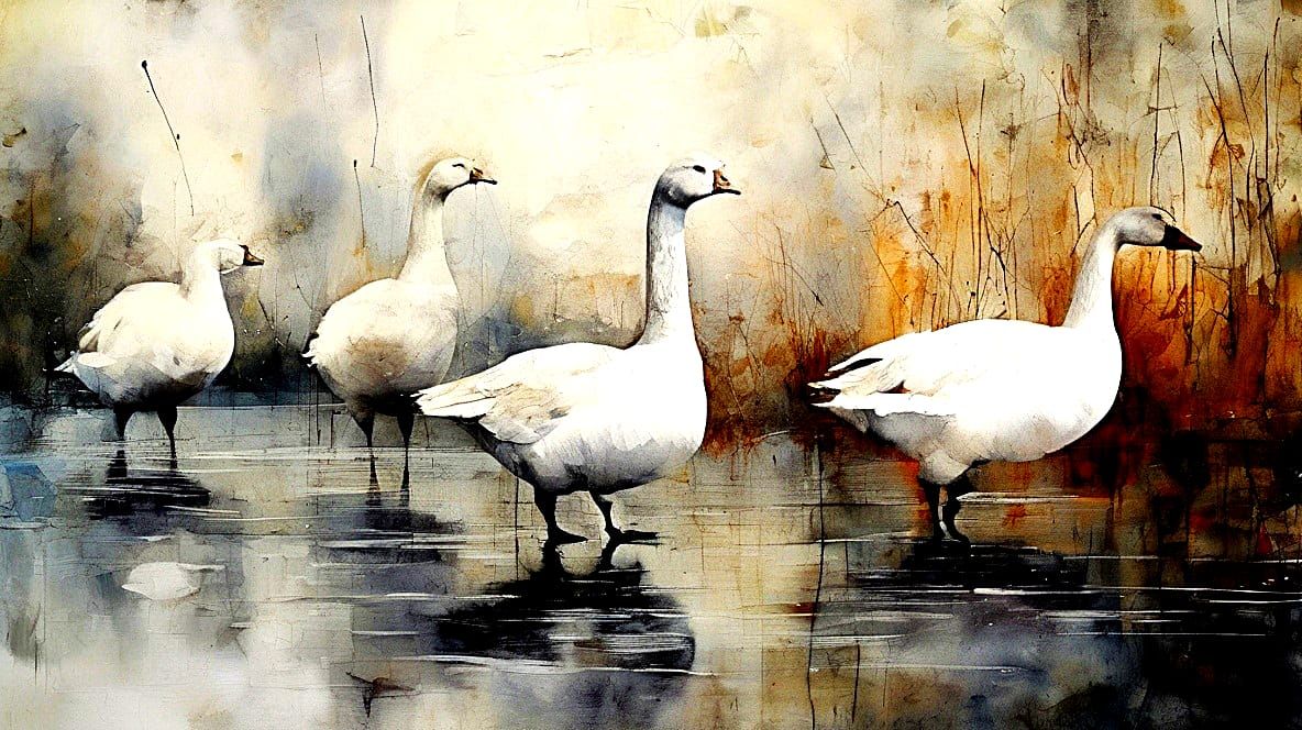 Geese 9-3 #42