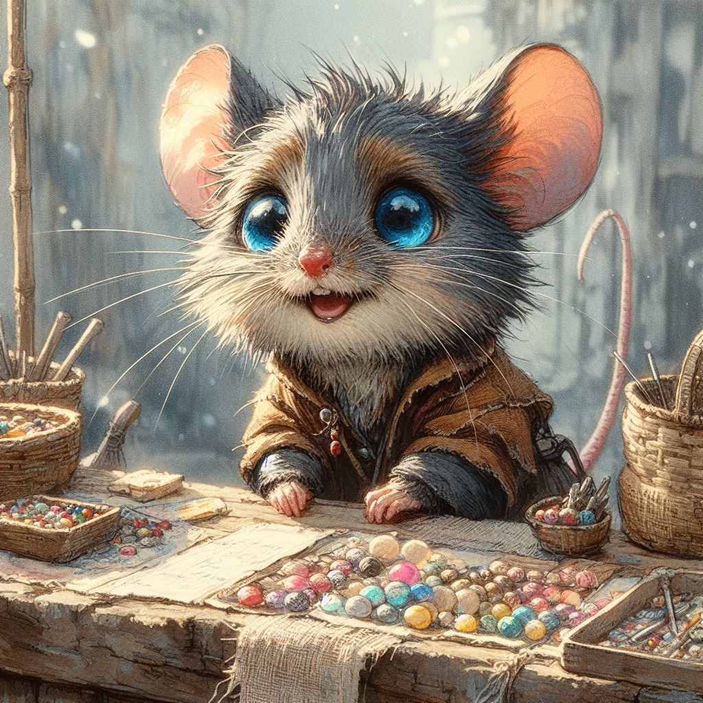 Wee little trinket merchant