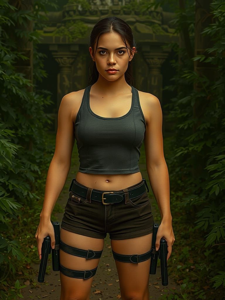 Una especie de Lara Croft 