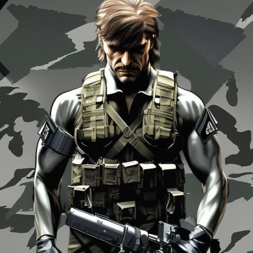 Solid Snake, Metal Gear Solid, Tactical, Stealth, Kojima