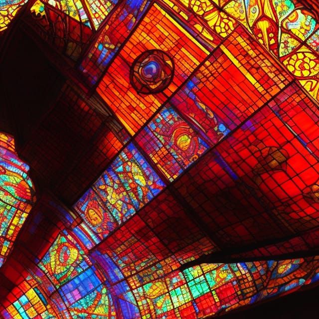Stained glass"