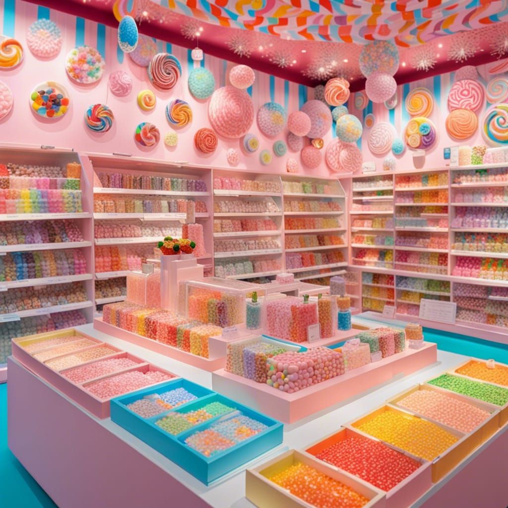 Candy Emporium AI Generated Artwork NightCafe Creator