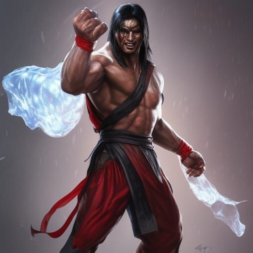 Liu Kang - AI Generated Artwork - NightCafe Creator