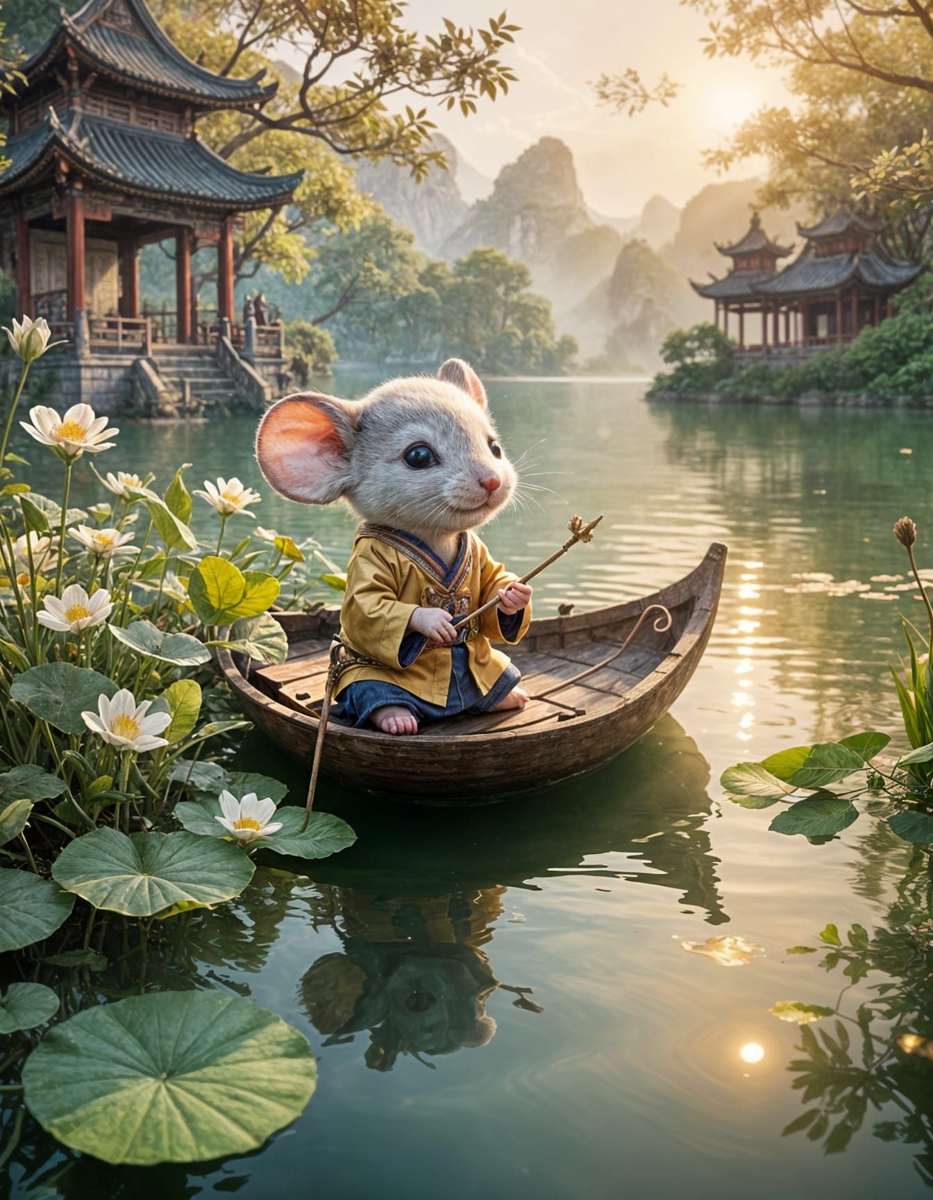 Chinese mouse  by @Roswarcus