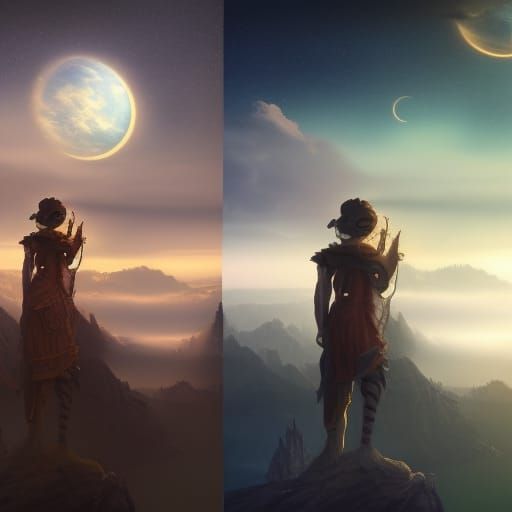 young alien warriors