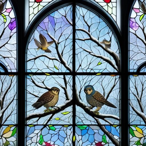 stained glass window