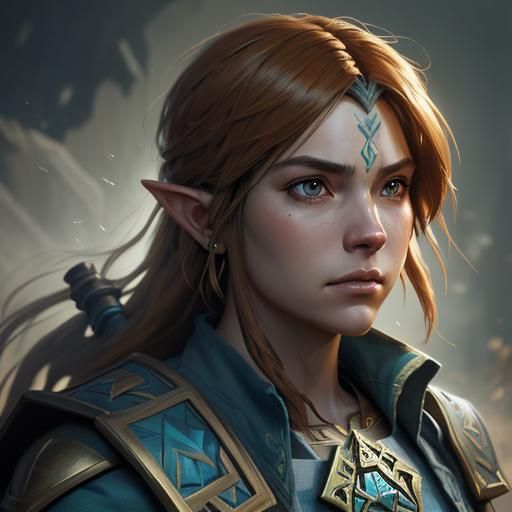 Elven Warrior - AI Generated Artwork - NightCafe Creator