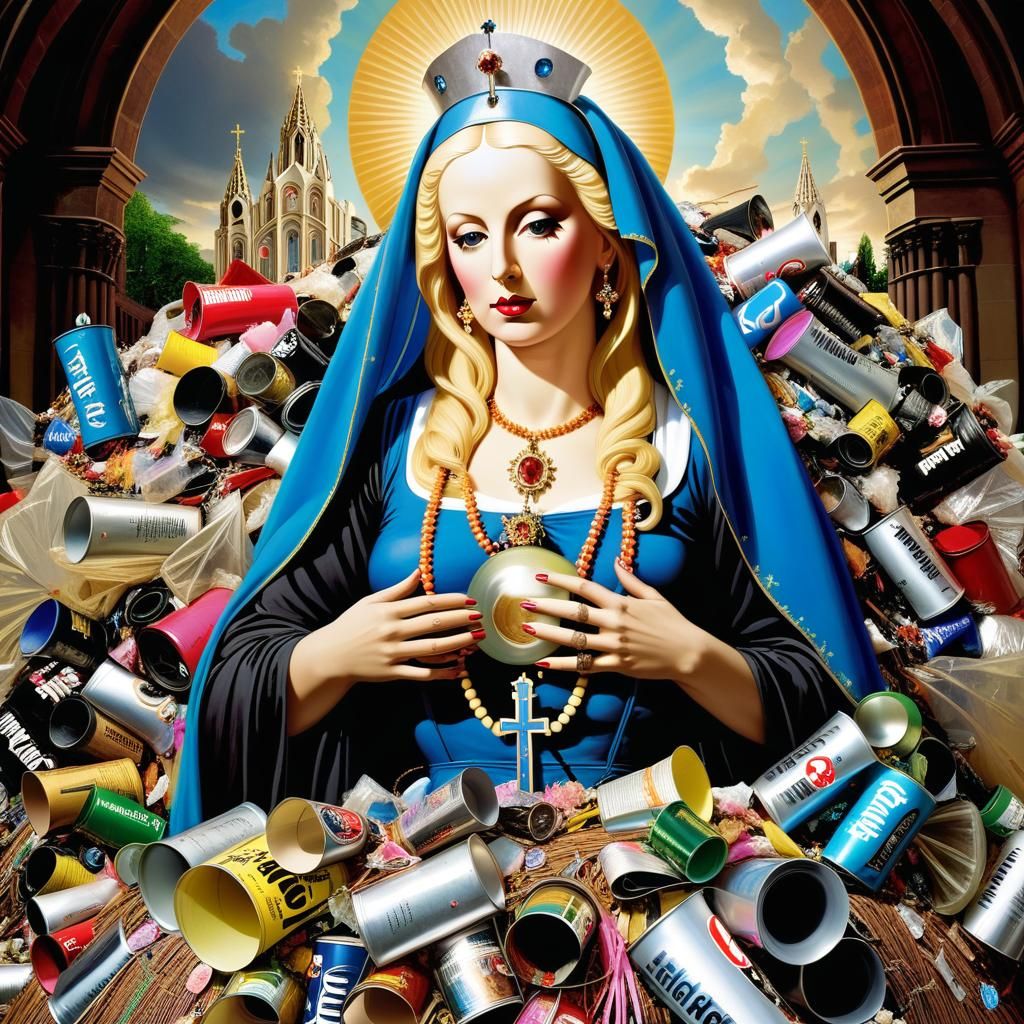 Divine Lady of Trash: Holy Portrait
