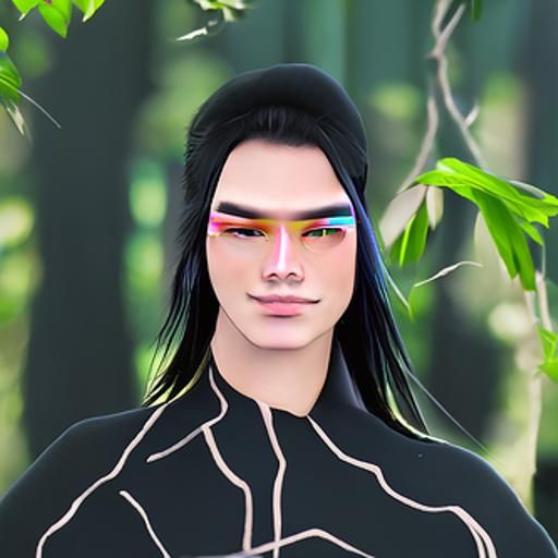 Rainbow man