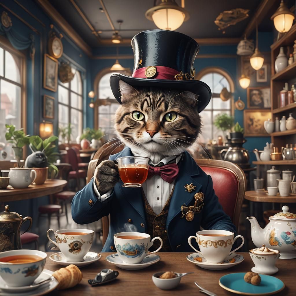 A Distinguished Cat  by @Rose