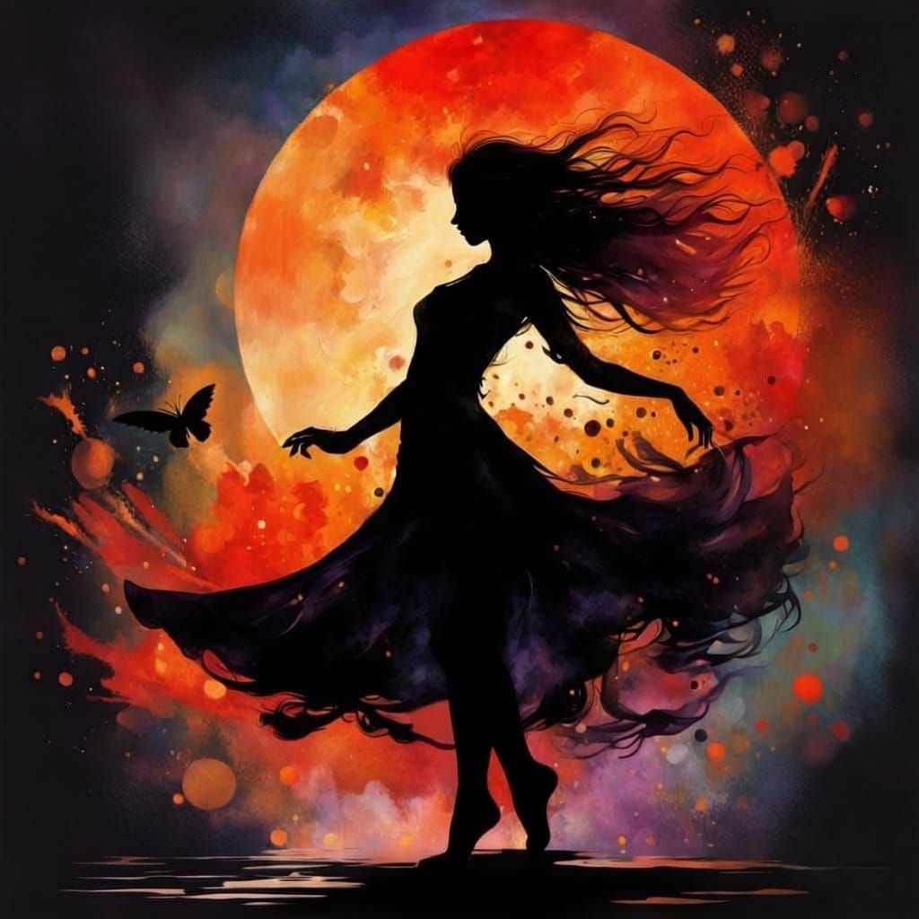 Dancing in the Moonlight  by @Shywolf