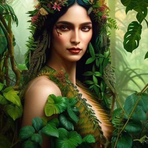 Jungle woman