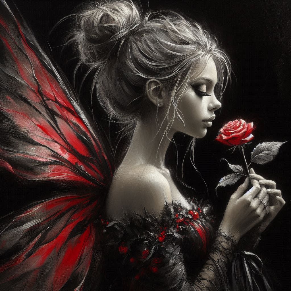 Black and Red  by @Bri-Bunny225