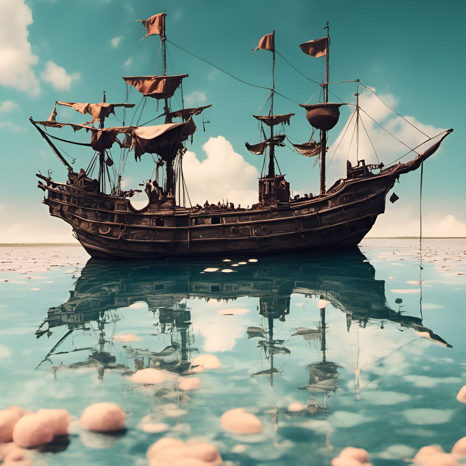 Pretty Pastel Pirate Purgatory 