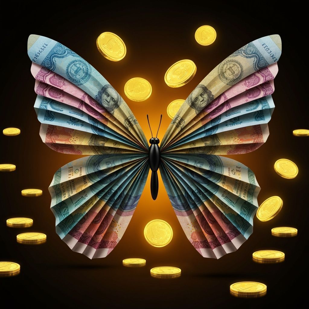 Money Butterfly  by @JQKER