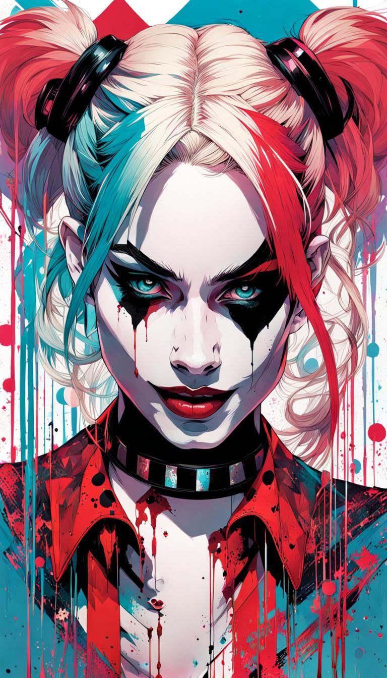 Harley Quinn - AI Generated Artwork - NightCafe Creator