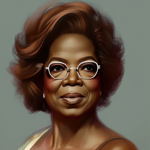 Oprah Winfrey - AI Generated Artwork - NightCafe Creator