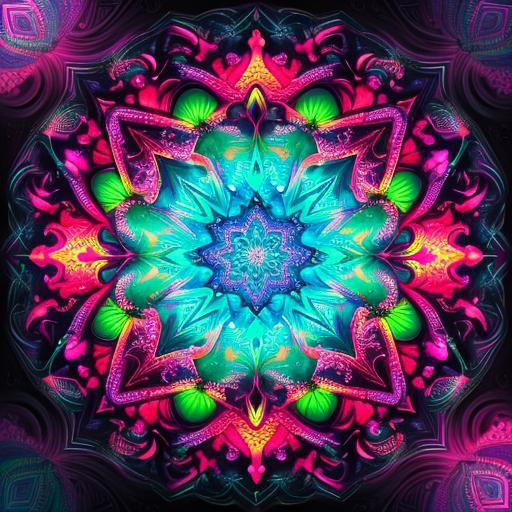 Kaleidoscopic - AI Generated Artwork - NightCafe Creator