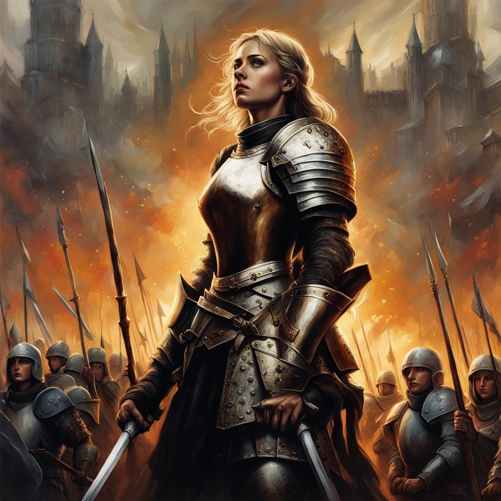 Joan of Arc  by @Dim Vas