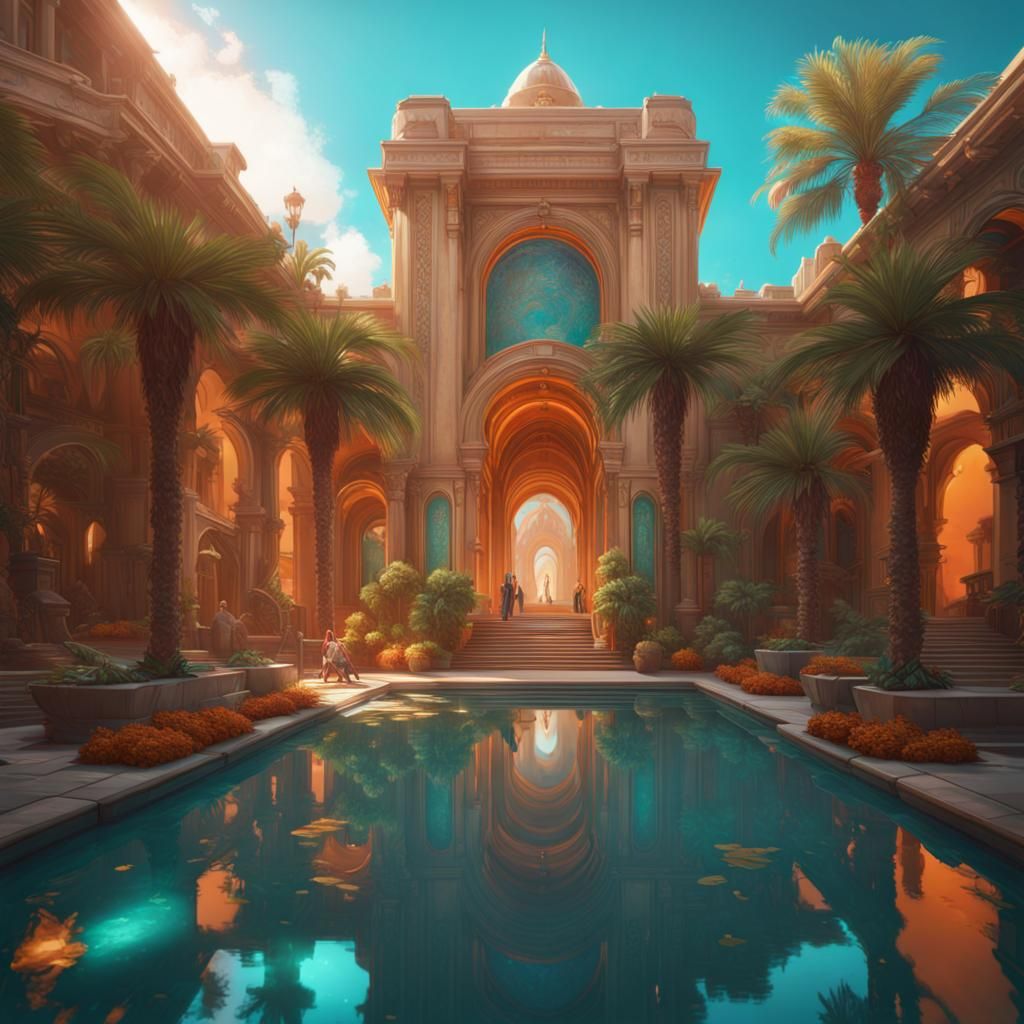 An oasis in the city