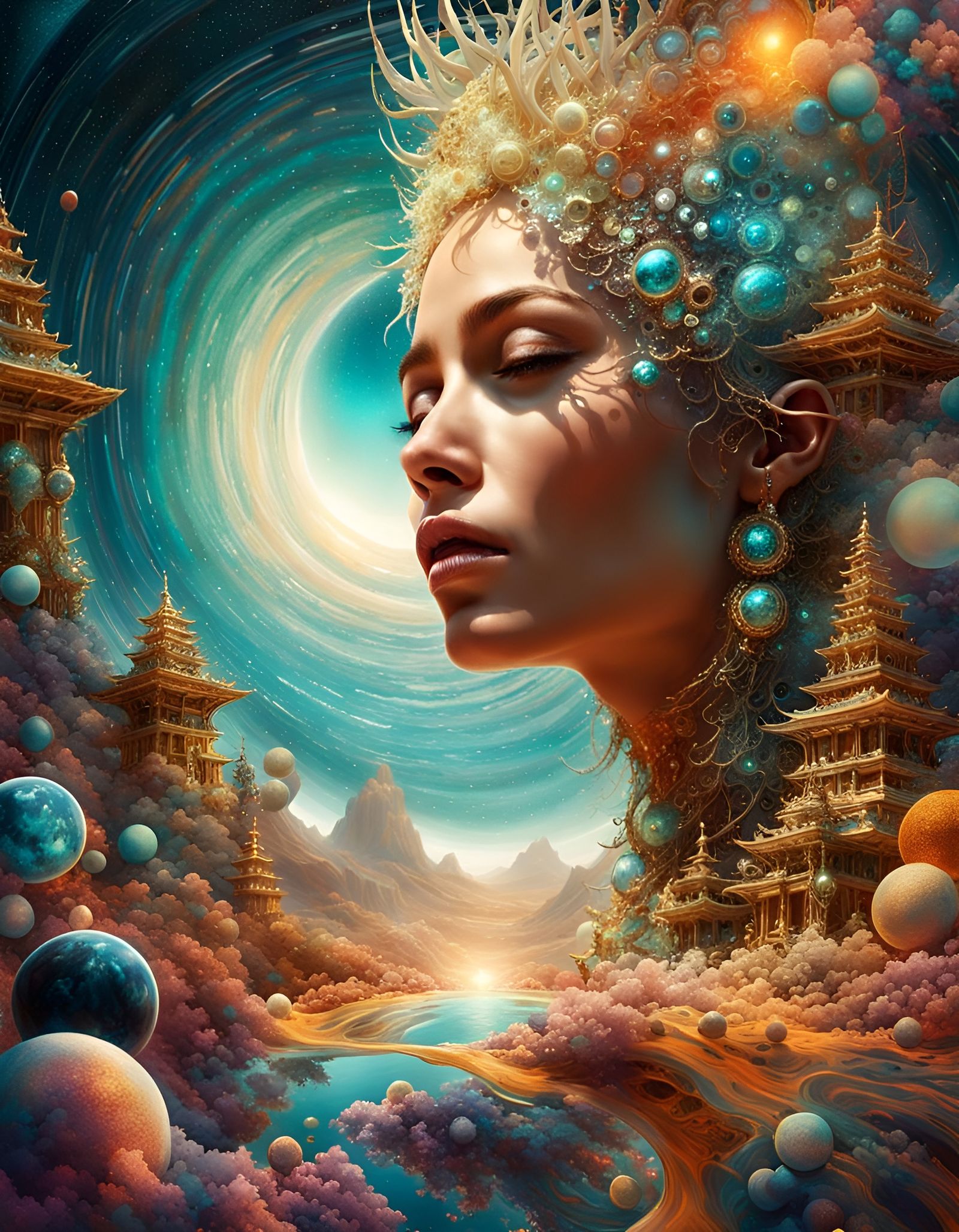 Celestial Dream  by @Artificial Artist