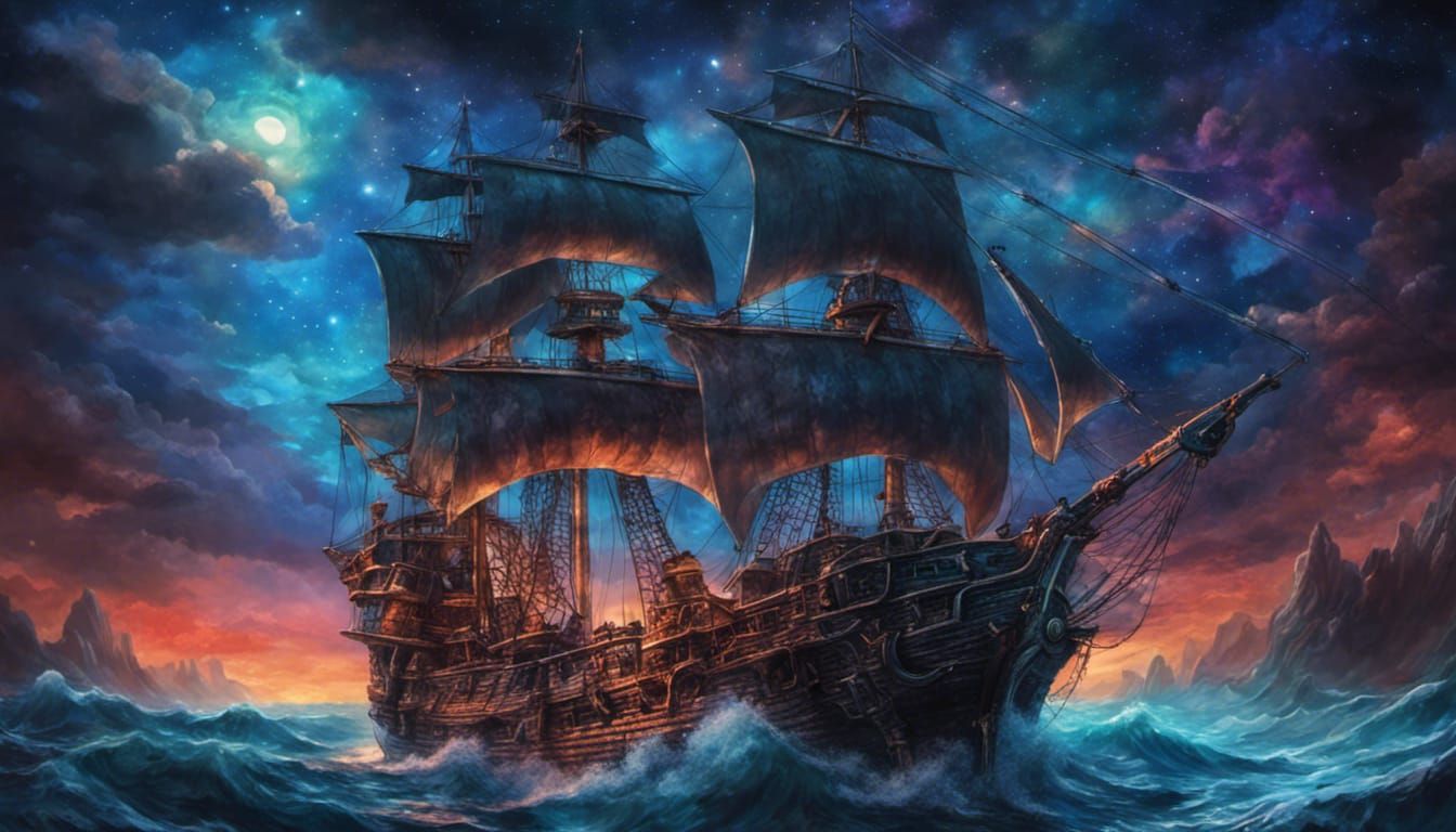 Secrets at Sea - AI Generated Artwork - NightCafe Creator